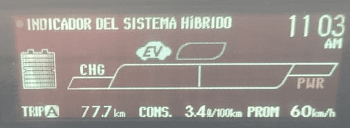 prueba prius ida a cuernavaca rendimiento batería sodio hibrida