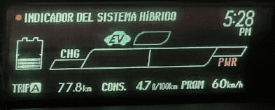 prueba prius regreso a cuernavaca rendimiento